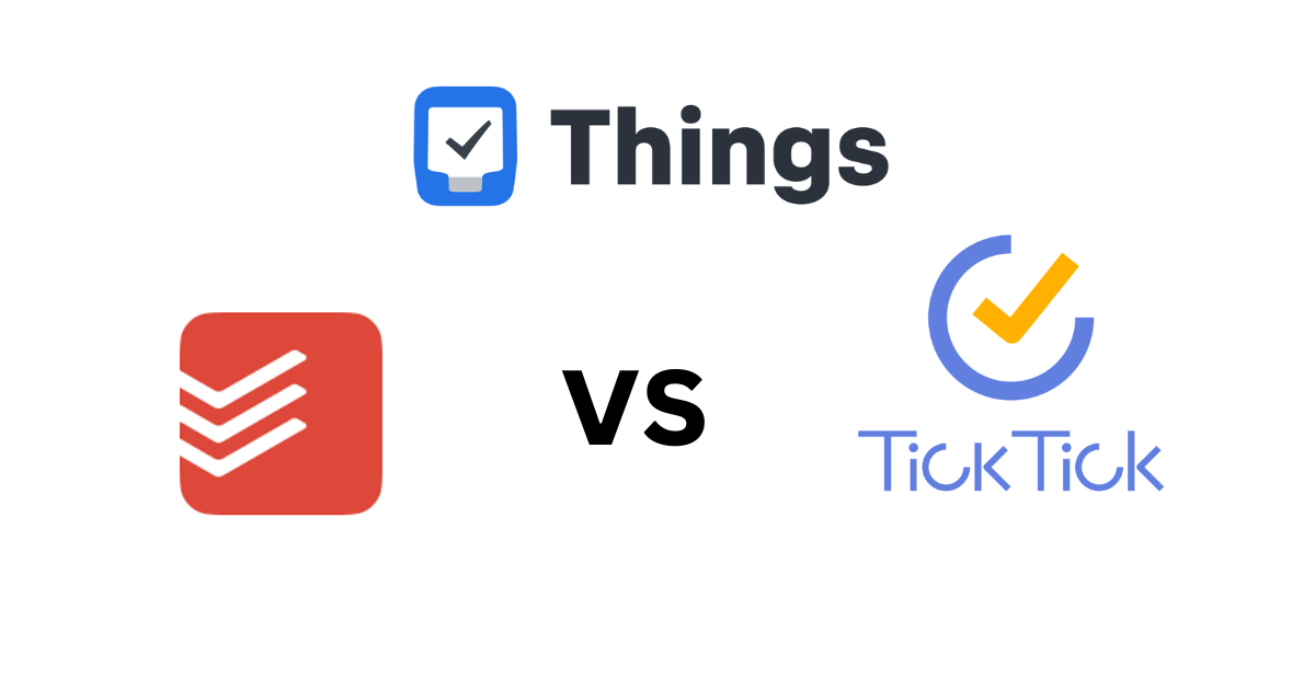 Todoist vs Things 3 vs TickTick: Which Task Manager Actually Helps Professionals Get More Done?