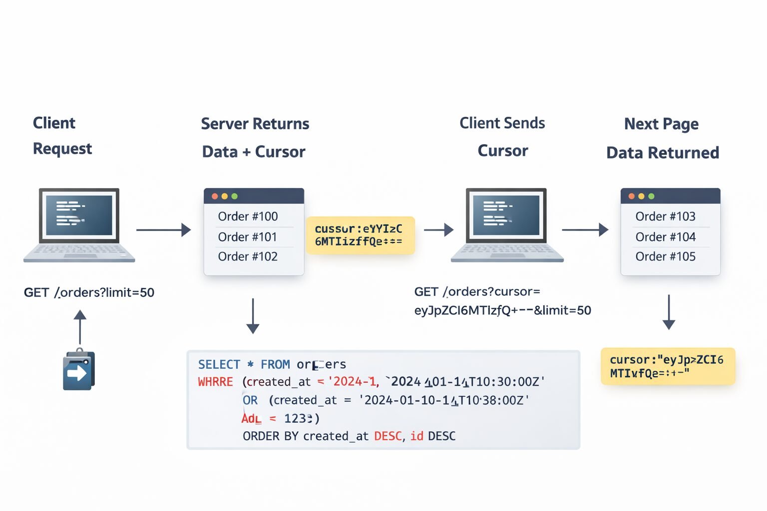 Cursor Pagination: Stability at the Cost of Flexibility