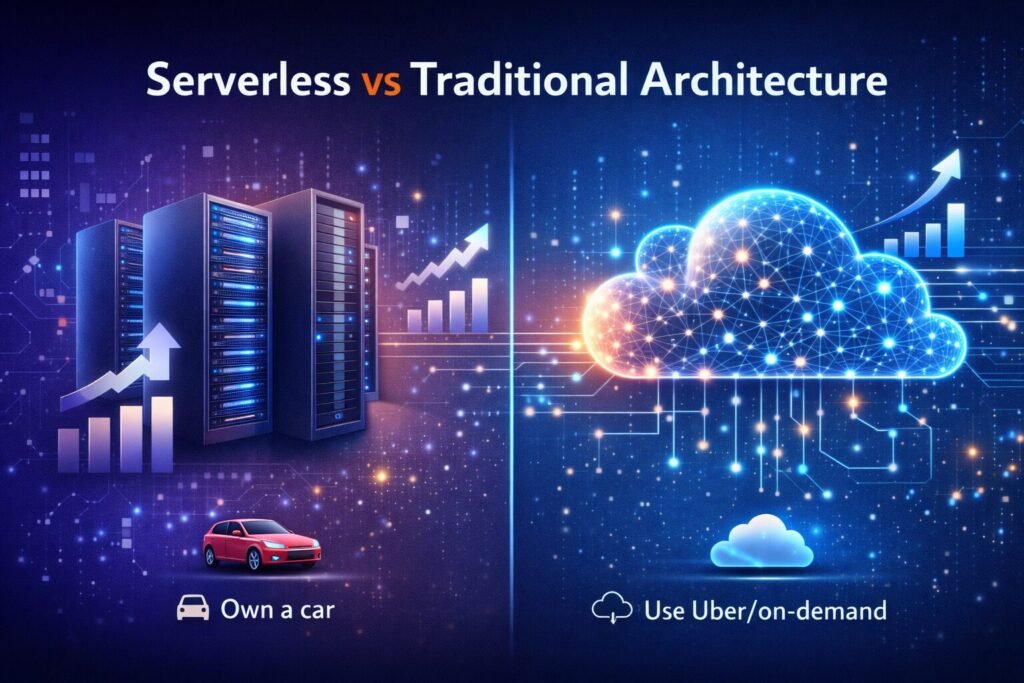 Serverless vs Traditional Architecture: Key Differences Explained (2026 Guide)