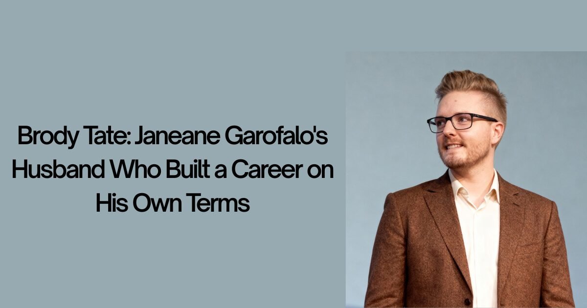 Brody Tate: Janeane Garofalo's Husband Who Built a Career on His Own Terms