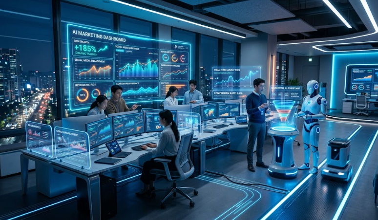 How AI is Transforming Digital Marketing in 2026 | Tools, Strategies & Real Examples